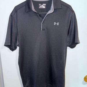 Under Armour Men's Charcoal Polo Shirt